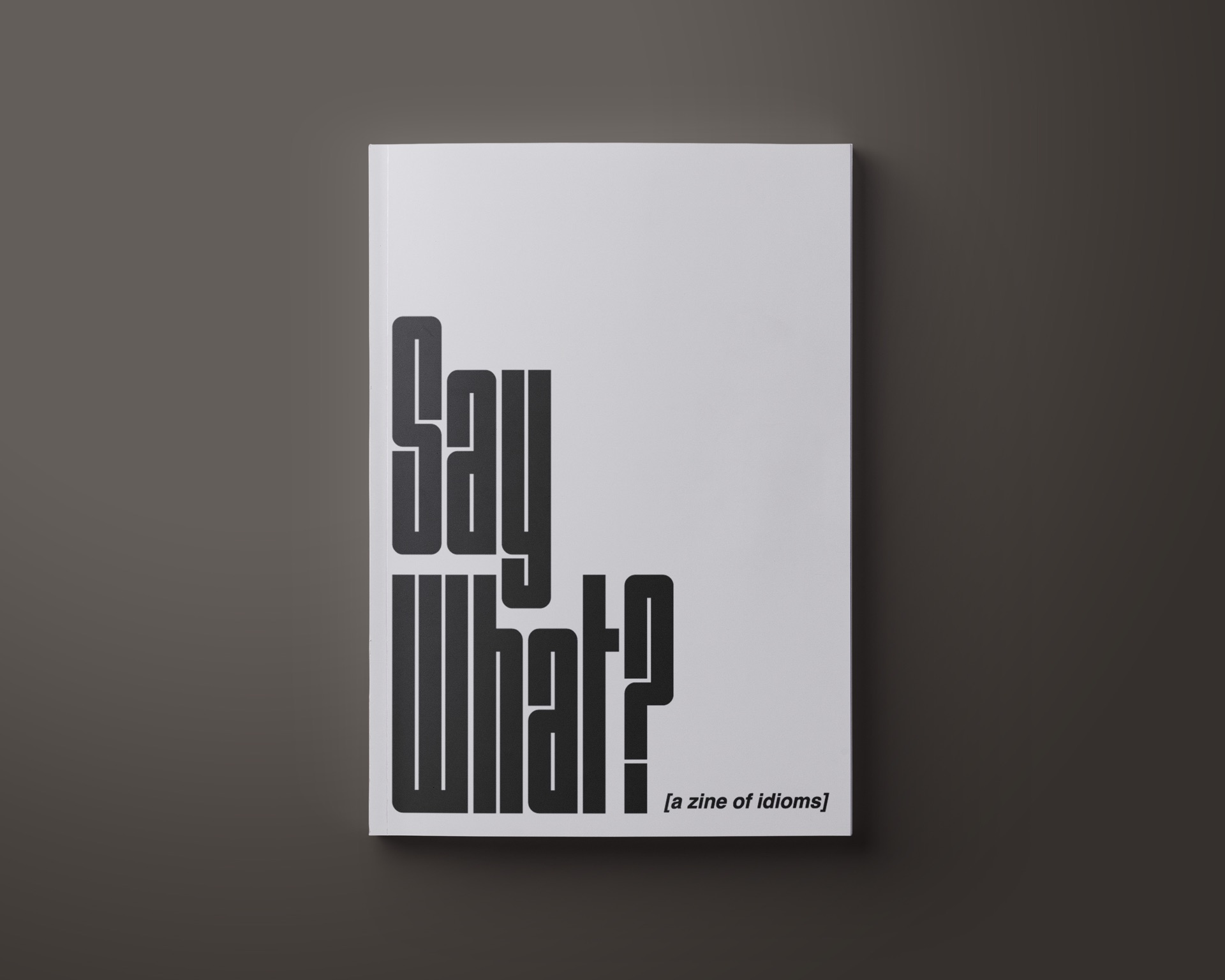 Zine Cover
